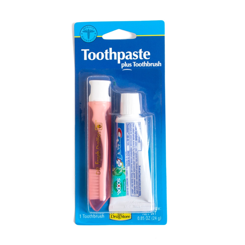 Personal Care, Health & Beauty, Lil' Drug, Toothbrush, Toothpaste, Combo, 648411